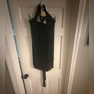 Black Halter Dress